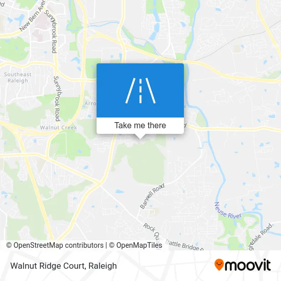 Walnut Ridge Court map