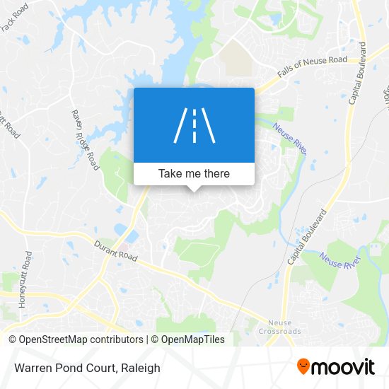 Mapa de Warren Pond Court