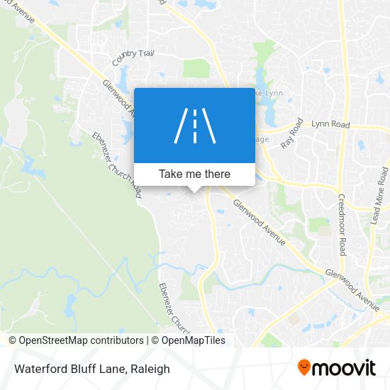 Mapa de Waterford Bluff Lane