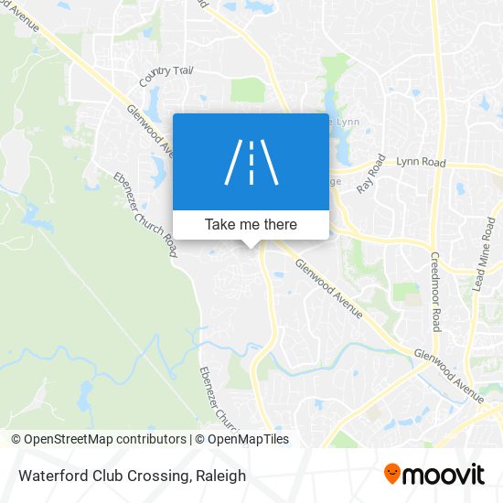 Waterford Club Crossing map