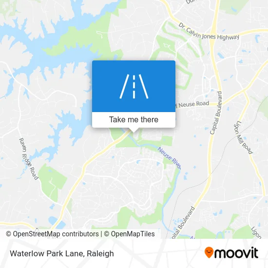 Waterlow Park Lane map