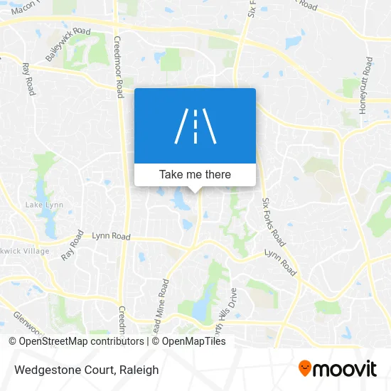 Wedgestone Court map