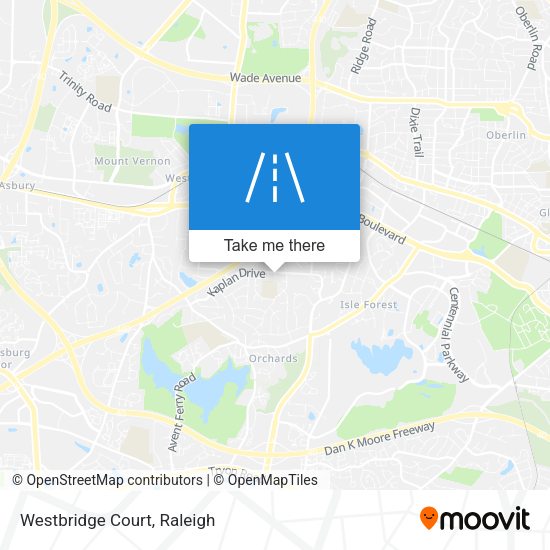 Mapa de Westbridge Court
