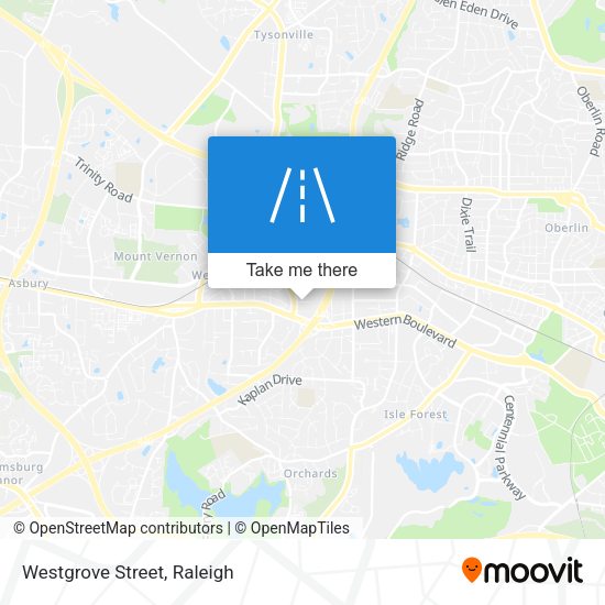 Westgrove Street map