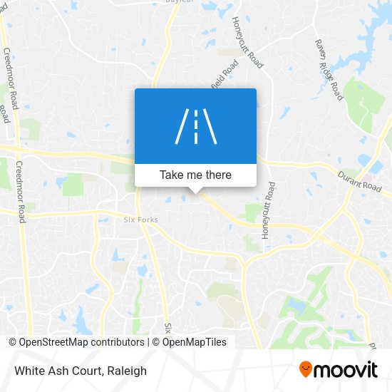 Mapa de White Ash Court