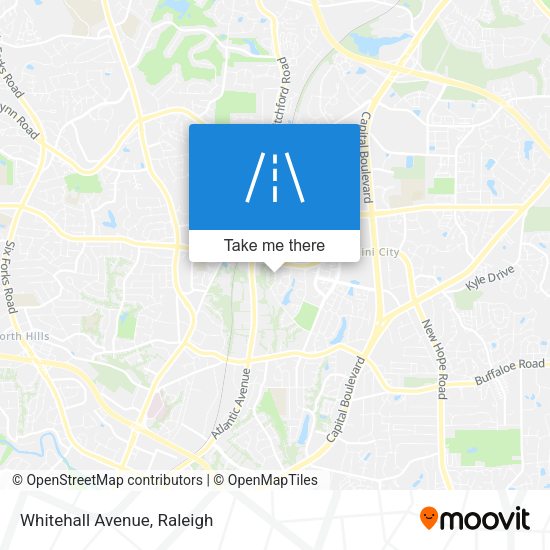 Mapa de Whitehall Avenue