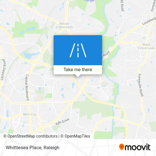 Whittlesea Place map