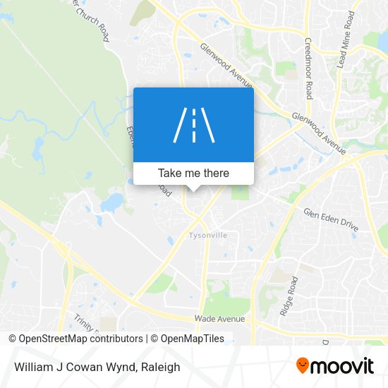William J Cowan Wynd map
