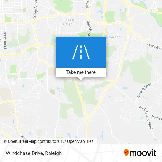 Windchase Drive map