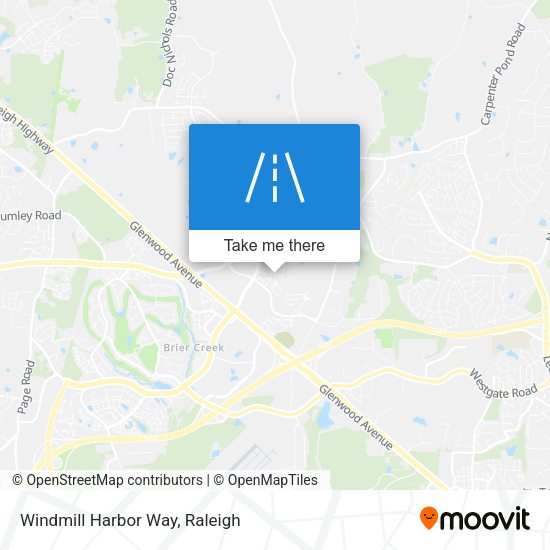 Mapa de Windmill Harbor Way