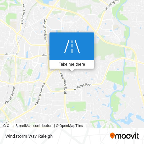 Windstorm Way map