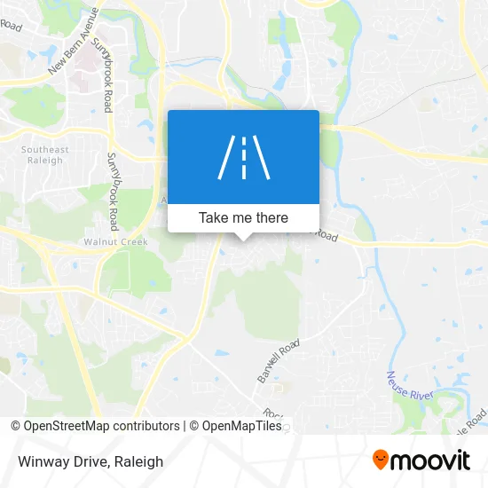 Winway Drive map
