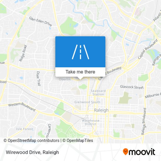 Mapa de Wirewood Drive