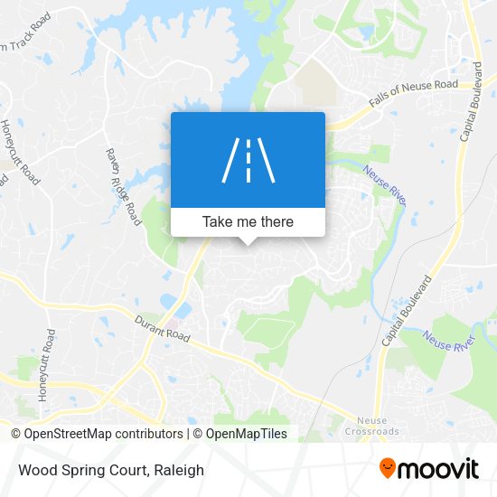 Mapa de Wood Spring Court