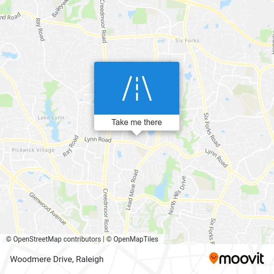 Woodmere Drive map