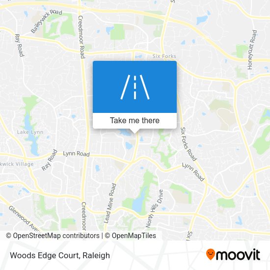 Mapa de Woods Edge Court