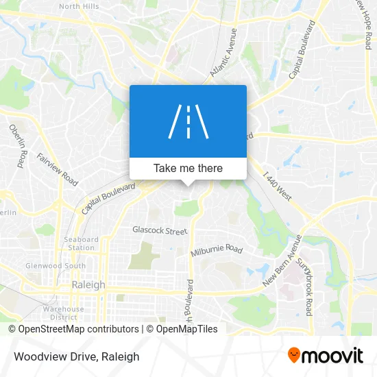 Woodview Drive map