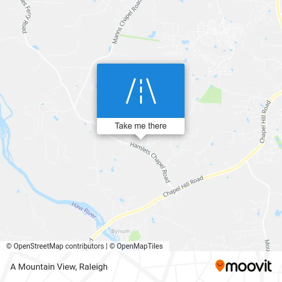 A Mountain View map