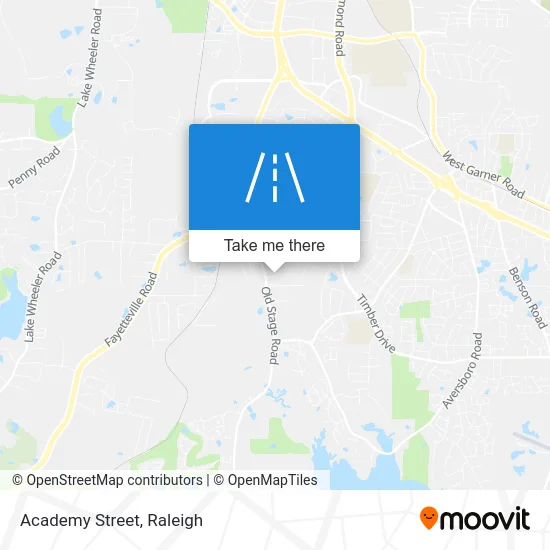 Academy Street map