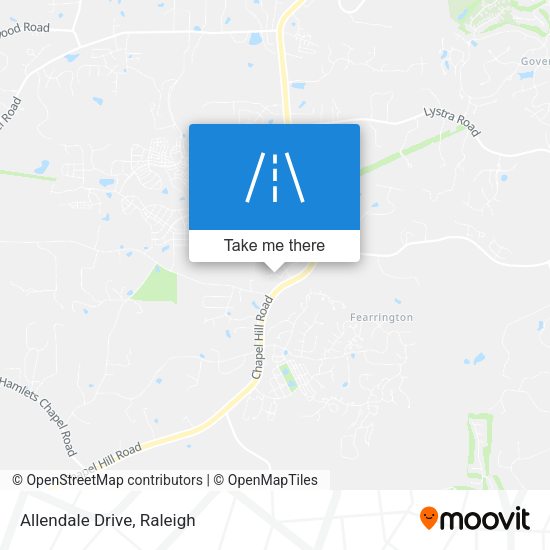 Mapa de Allendale Drive