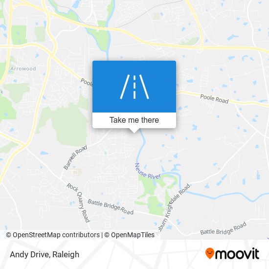Andy Drive map