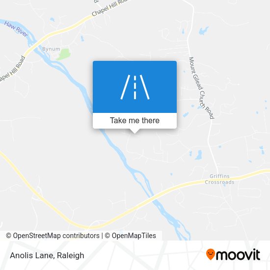 Mapa de Anolis Lane