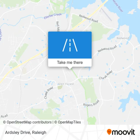 Ardsley Drive map