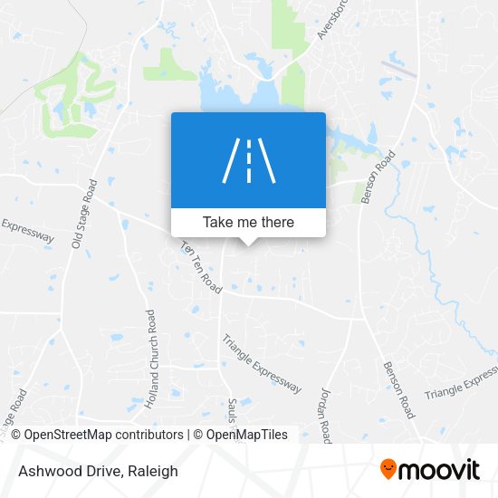 Mapa de Ashwood Drive