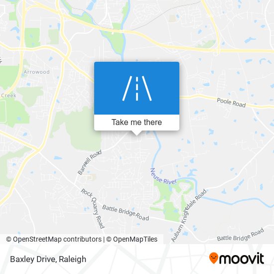 Baxley Drive map
