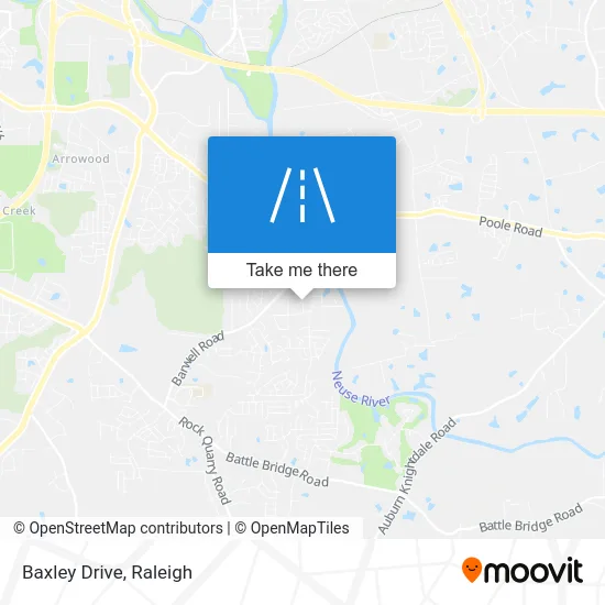 Baxley Drive map