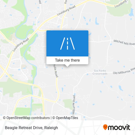 Mapa de Beagle Retreat Drive