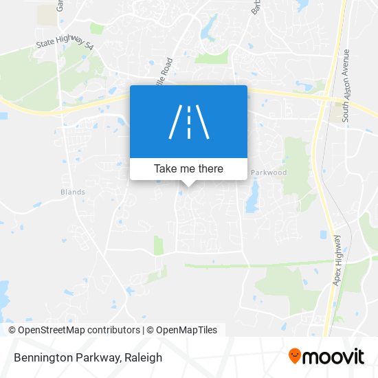 Mapa de Bennington Parkway