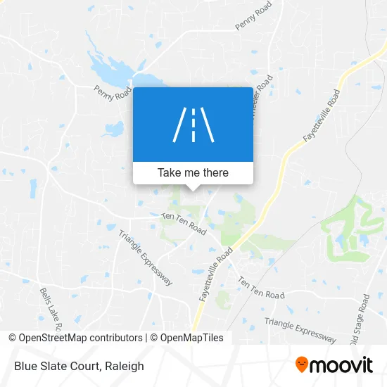 Blue Slate Court map