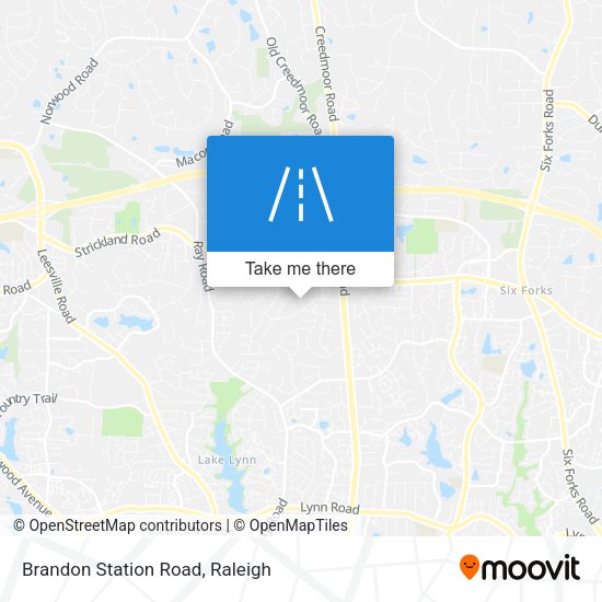 Mapa de Brandon Station Road