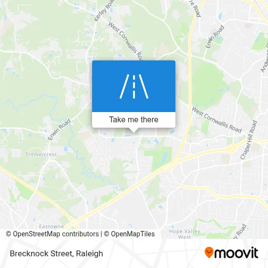 Brecknock Street map