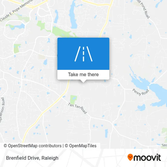 Brenfield Drive map