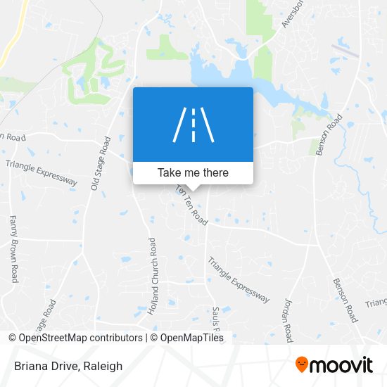 Mapa de Briana Drive