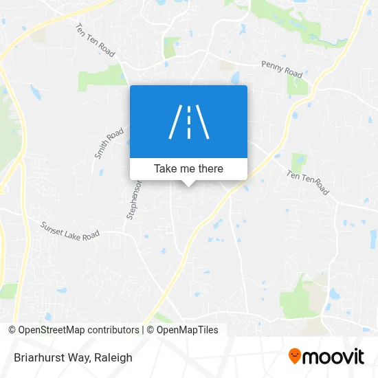 Briarhurst Way map