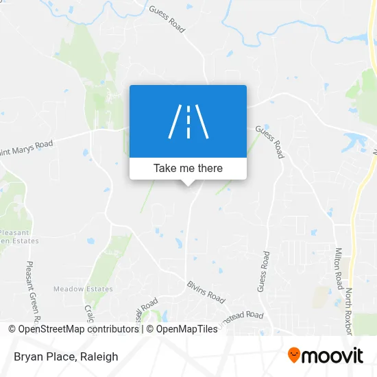 Bryan Place map
