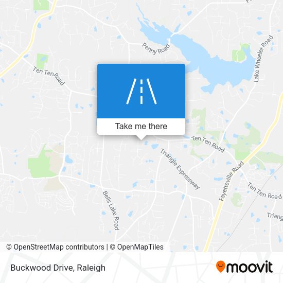 Mapa de Buckwood Drive