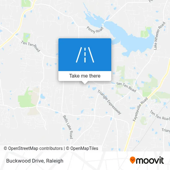 Buckwood Drive map