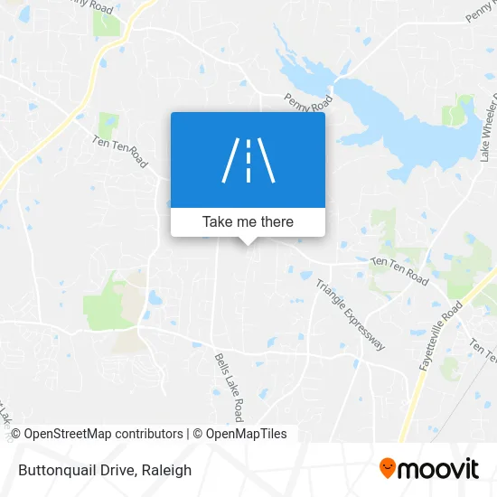 Mapa de Buttonquail Drive
