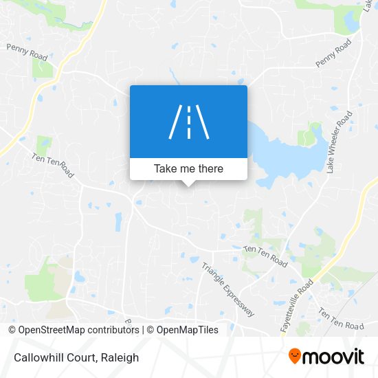 Mapa de Callowhill Court