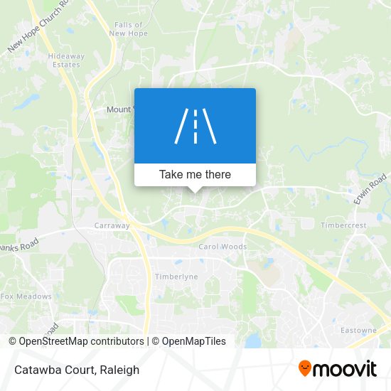 Mapa de Catawba Court