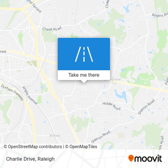 Mapa de Charlie Drive