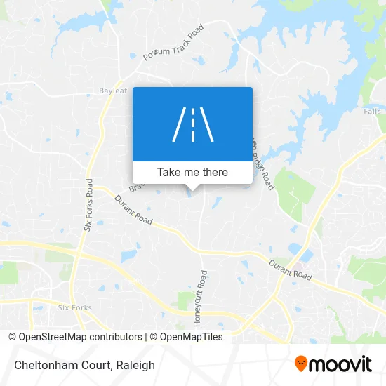 Cheltonham Court map