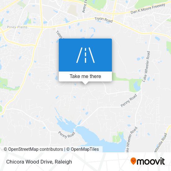 Mapa de Chicora Wood Drive