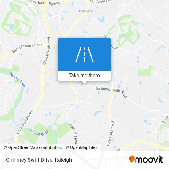 Chimney Swift Drive map