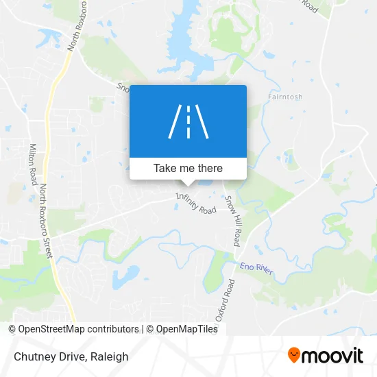 Chutney Drive map