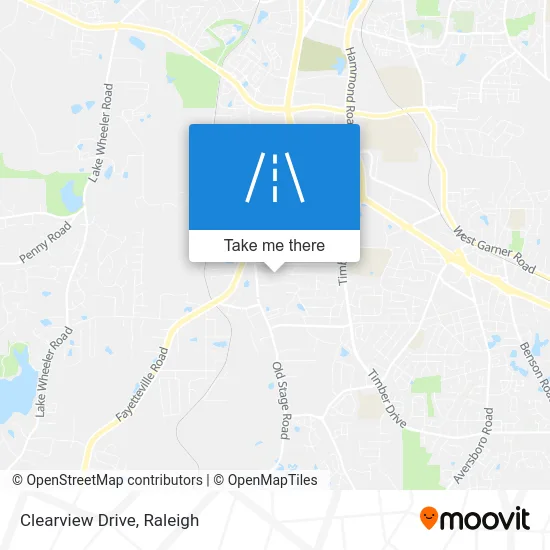Clearview Drive map